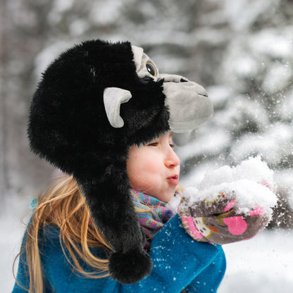 SUPER-SOFT PLUSH HAT - GORILLA