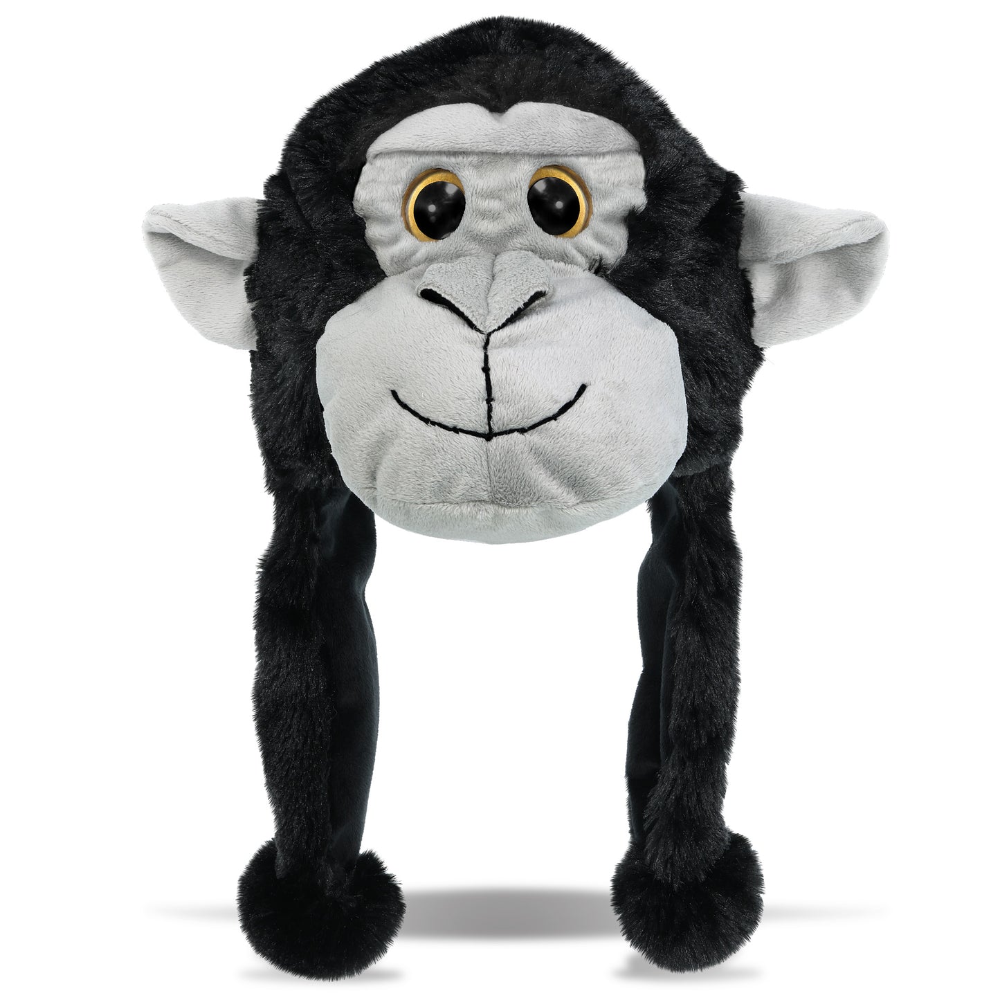 SUPER-SOFT PLUSH HAT - GORILLA