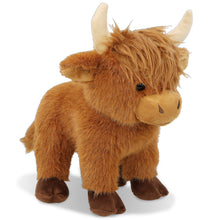 SUPER SOFT PLUSH - STANDING HIGHLAND COW 9"