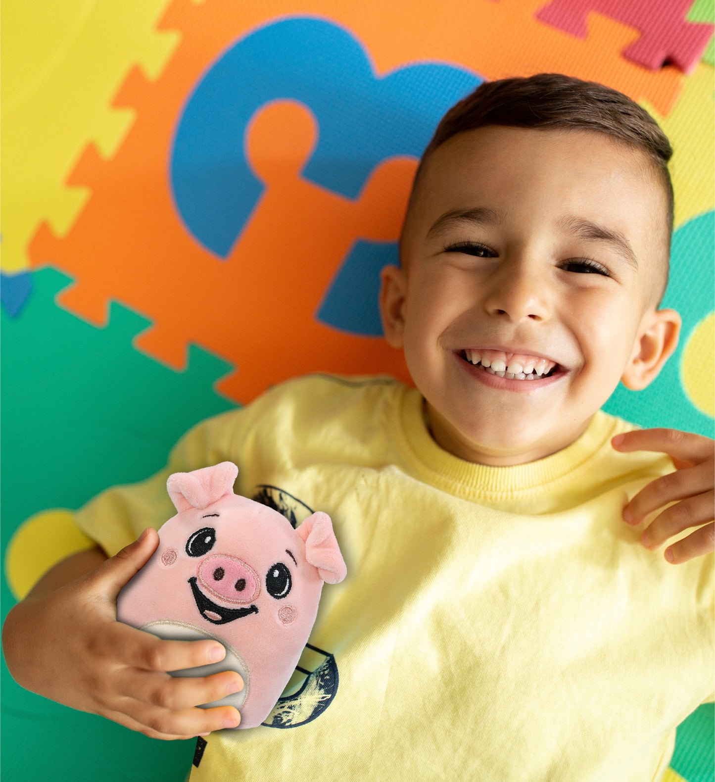 SNUG-MOOSHIES PLUSH - PIG 4"