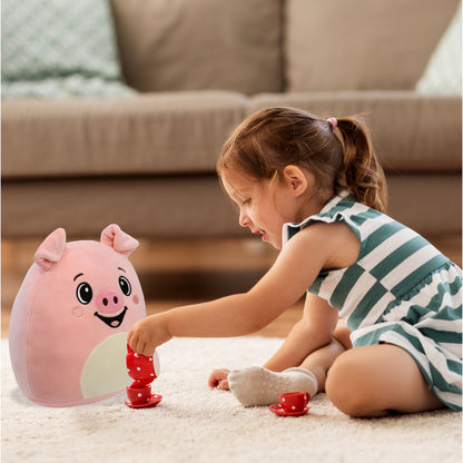 SNUG-MOOSHIES PLUSH - PIG 10"