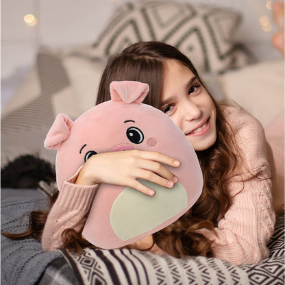 SNUG-MOOSHIES PLUSH - PIG 10"