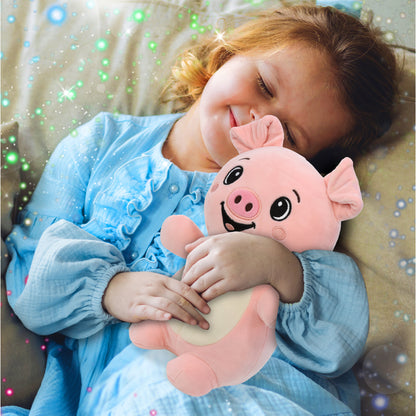 SNUG-MOOSHIES PLUSH - STANDING PIG 10"