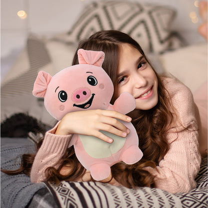 SNUG-MOOSHIES PLUSH - STANDING PIG 10"