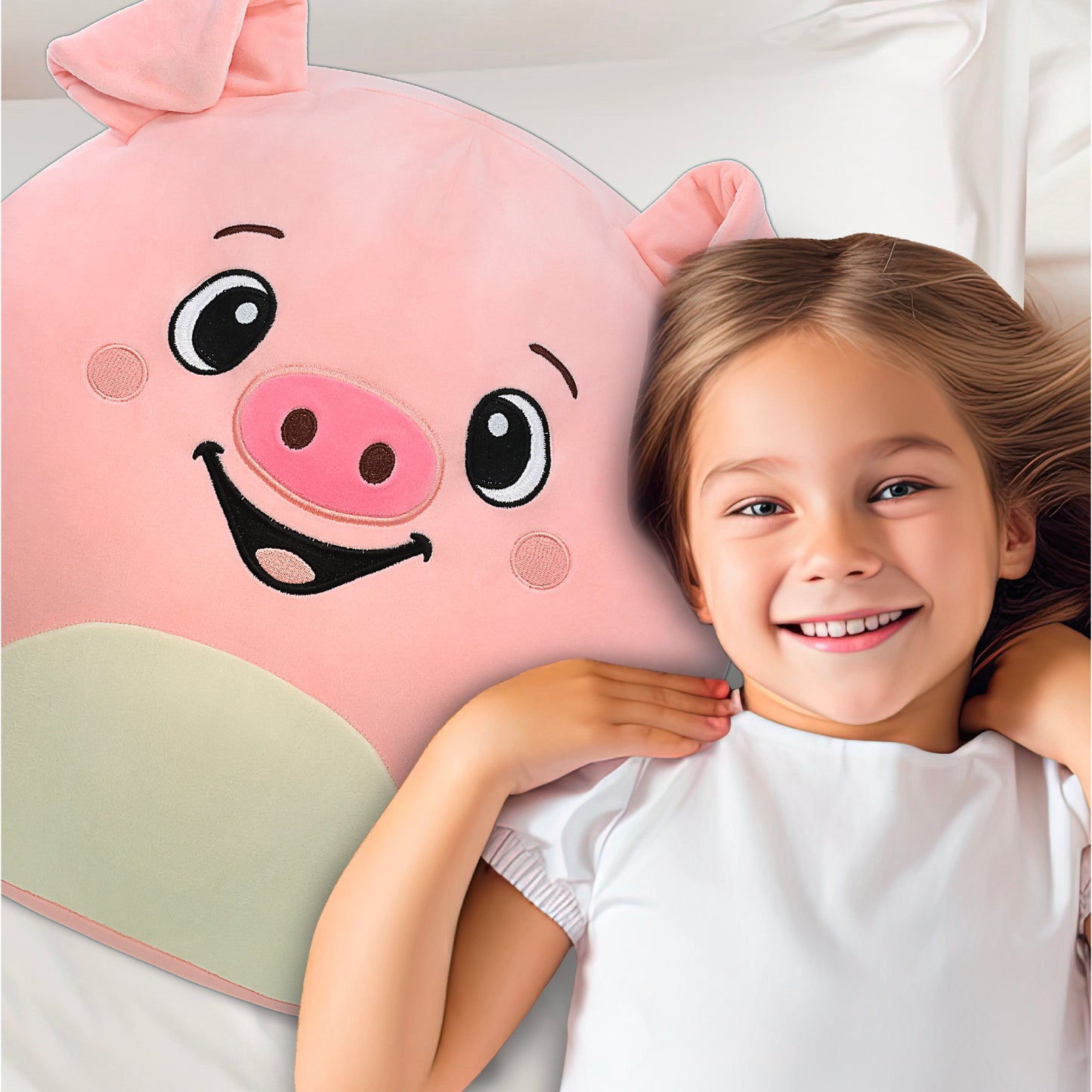 SNUG-MOOSHIES PLUSH - PIG 17"