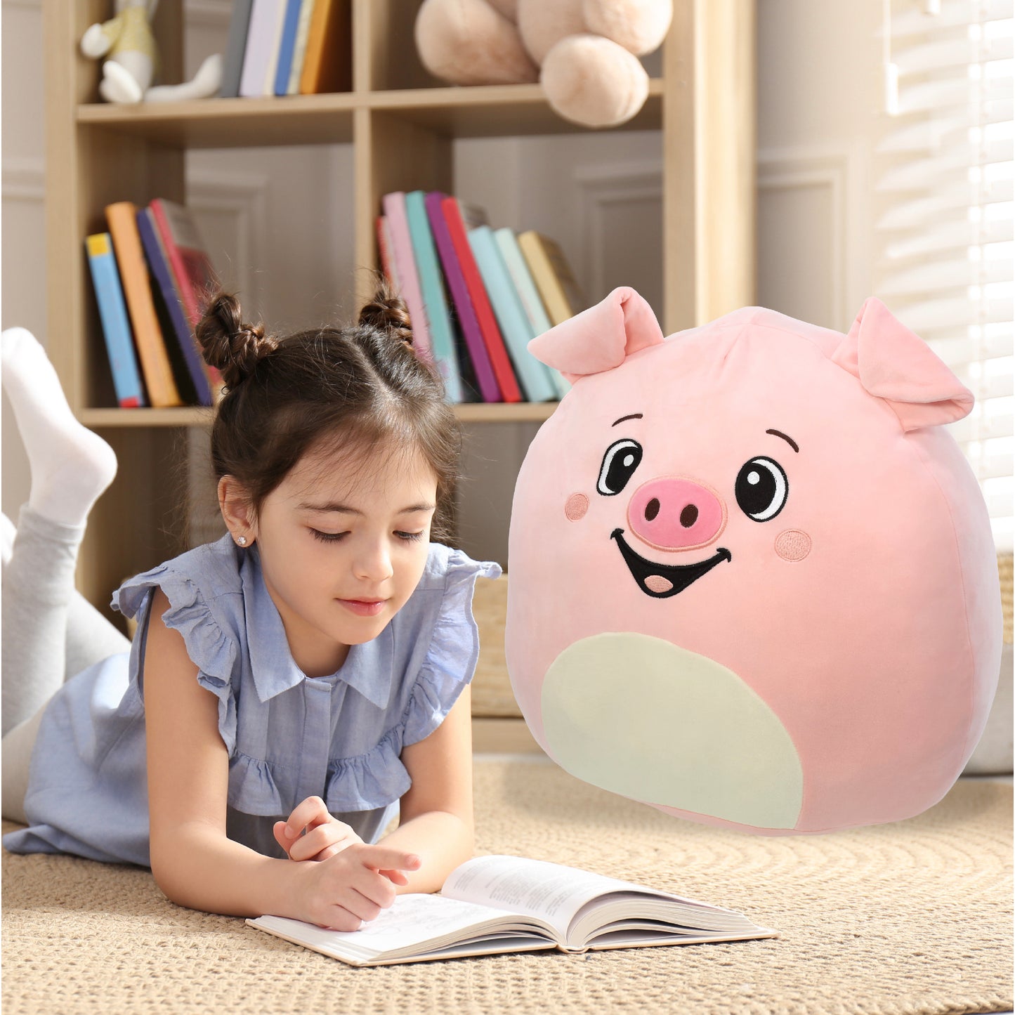 SNUG-MOOSHIES PLUSH - PIG 17"