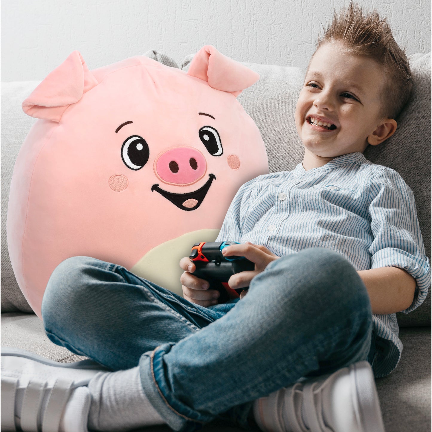 SNUG-MOOSHIES PLUSH - PIG 17"