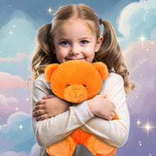 SUPER-SOFT PLUSH - ORANGE BEAR 10"