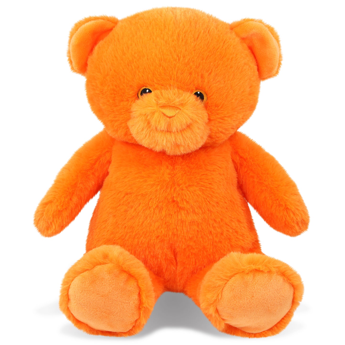 SUPER-SOFT PLUSH - ORANGE BEAR 10"