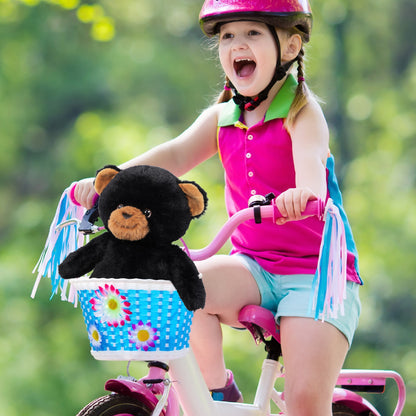 SUPER-SOFT PLUSH - BLACK BEAR 10"
