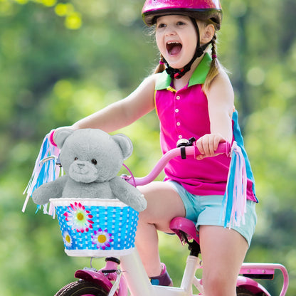 SUPER-SOFT PLUSH - GREY BEAR 10"