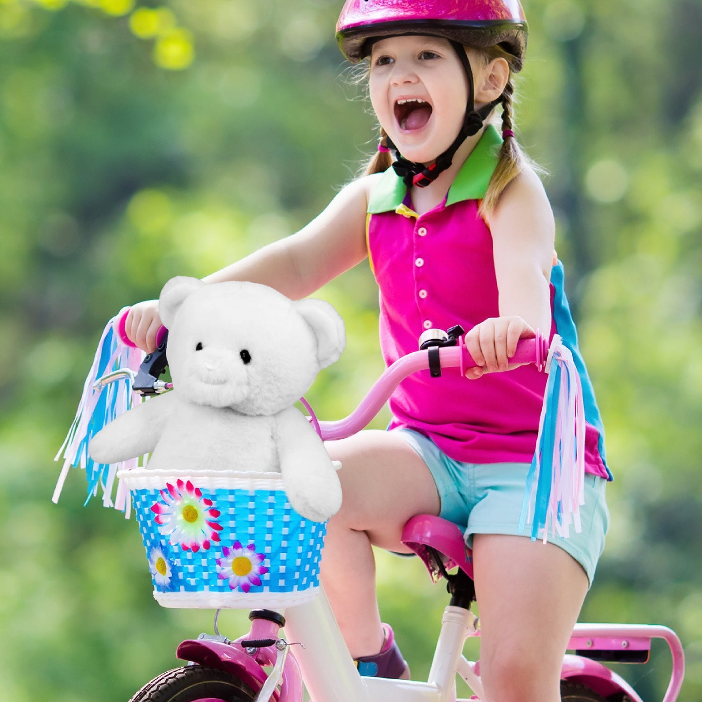 SUPER-SOFT PLUSH - WHITE BEAR 10"
