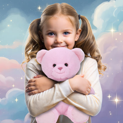 SUPER-SOFT PLUSH - PINK BEAR 10"