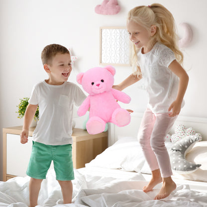 SUPER-SOFT PLUSH - PINK BEAR 10"