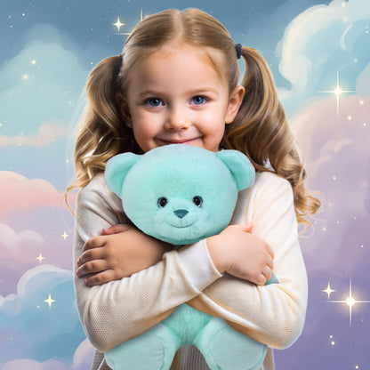 SUPER-SOFT PLUSH - BLUE BEAR 10"