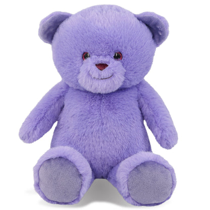 SUPER-SOFT PLUSH - PURPLE BEAR 10"