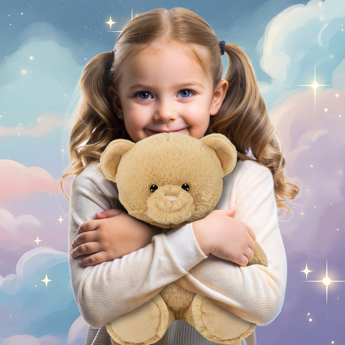 SUPER-SOFT PLUSH - BEIGE BEAR 10"
