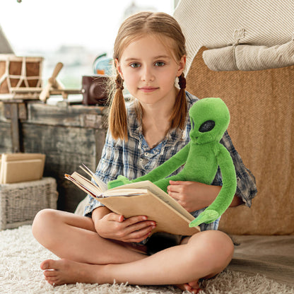 SUPER SOFT PLUSH - LONG ARM HANGING ALIEN