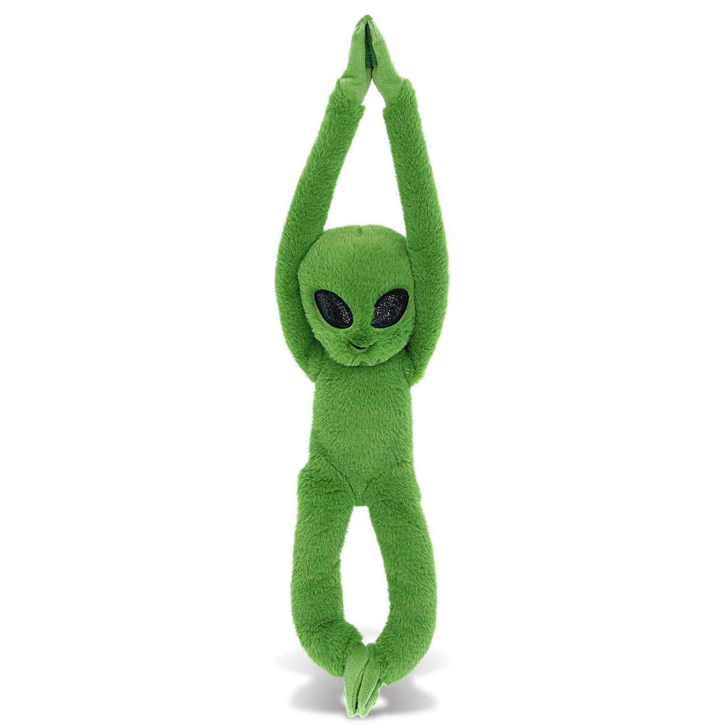 SUPER SOFT PLUSH - LONG ARM HANGING ALIEN