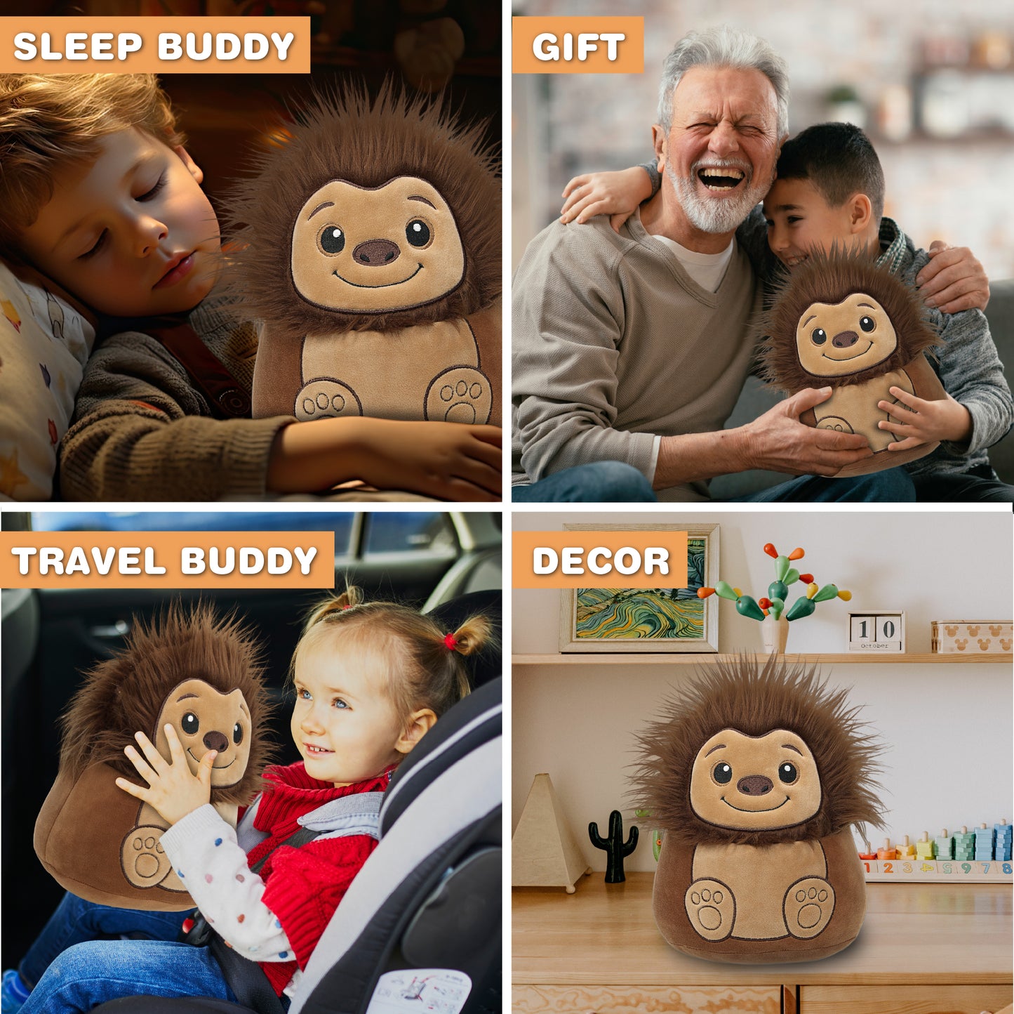 SNUG-MOOSHIES PLUSH - BIG FOOT 10"