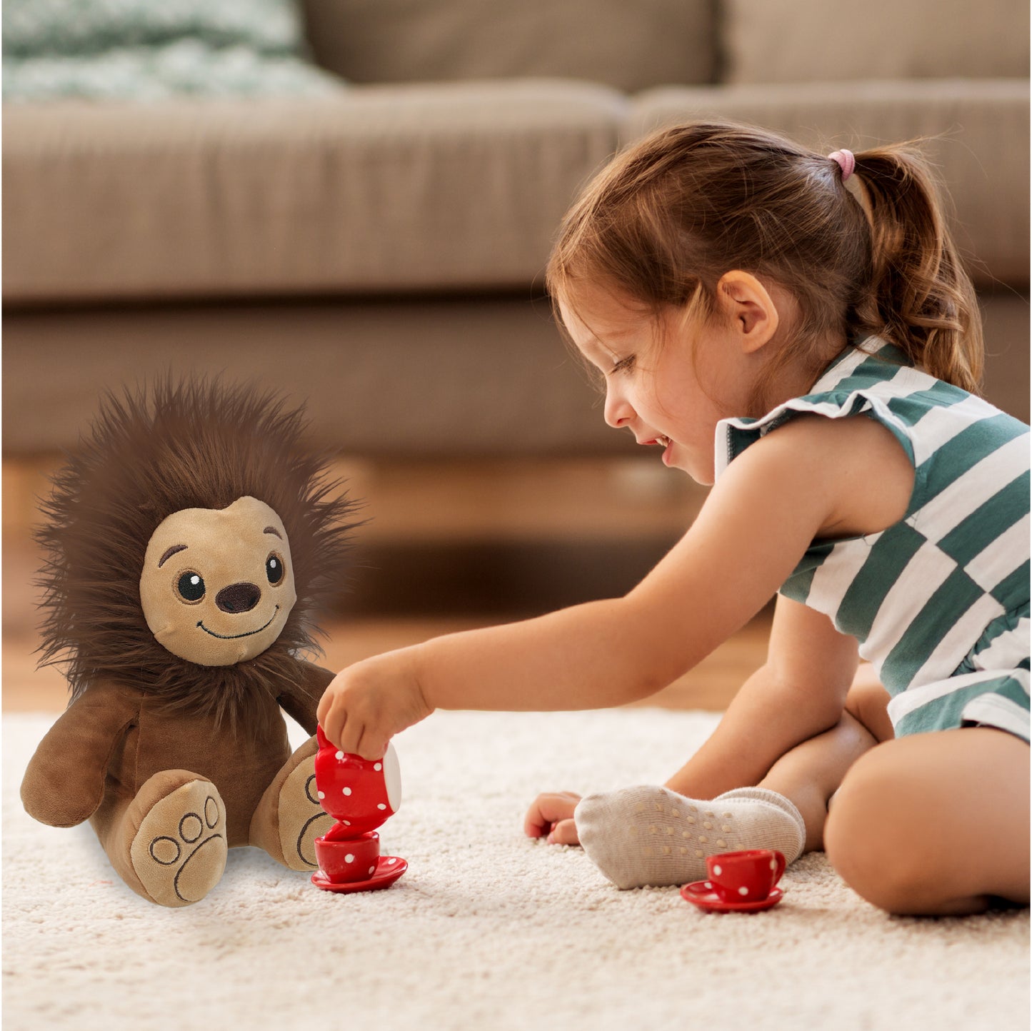 SNUG-MOOSHIES PLUSH - STANDING BIG FOOT 10"