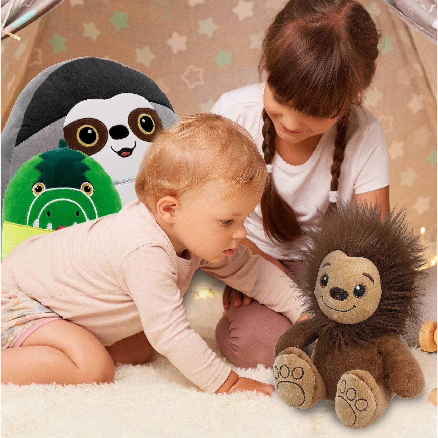 SNUG-MOOSHIES PLUSH - STANDING BIG FOOT 10"