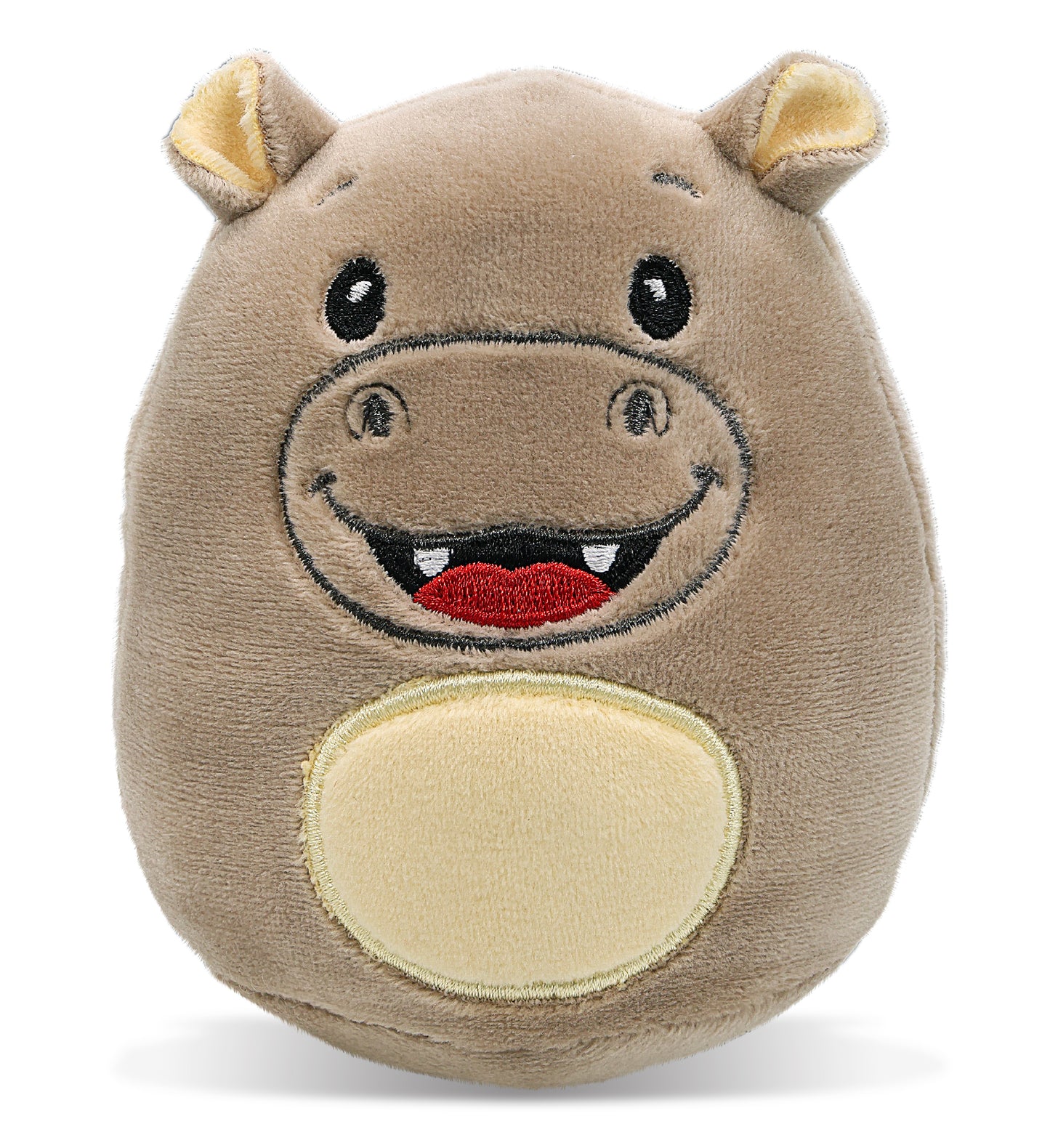 SNUG-MOOSHIES PLUSH - HIPPO 4"