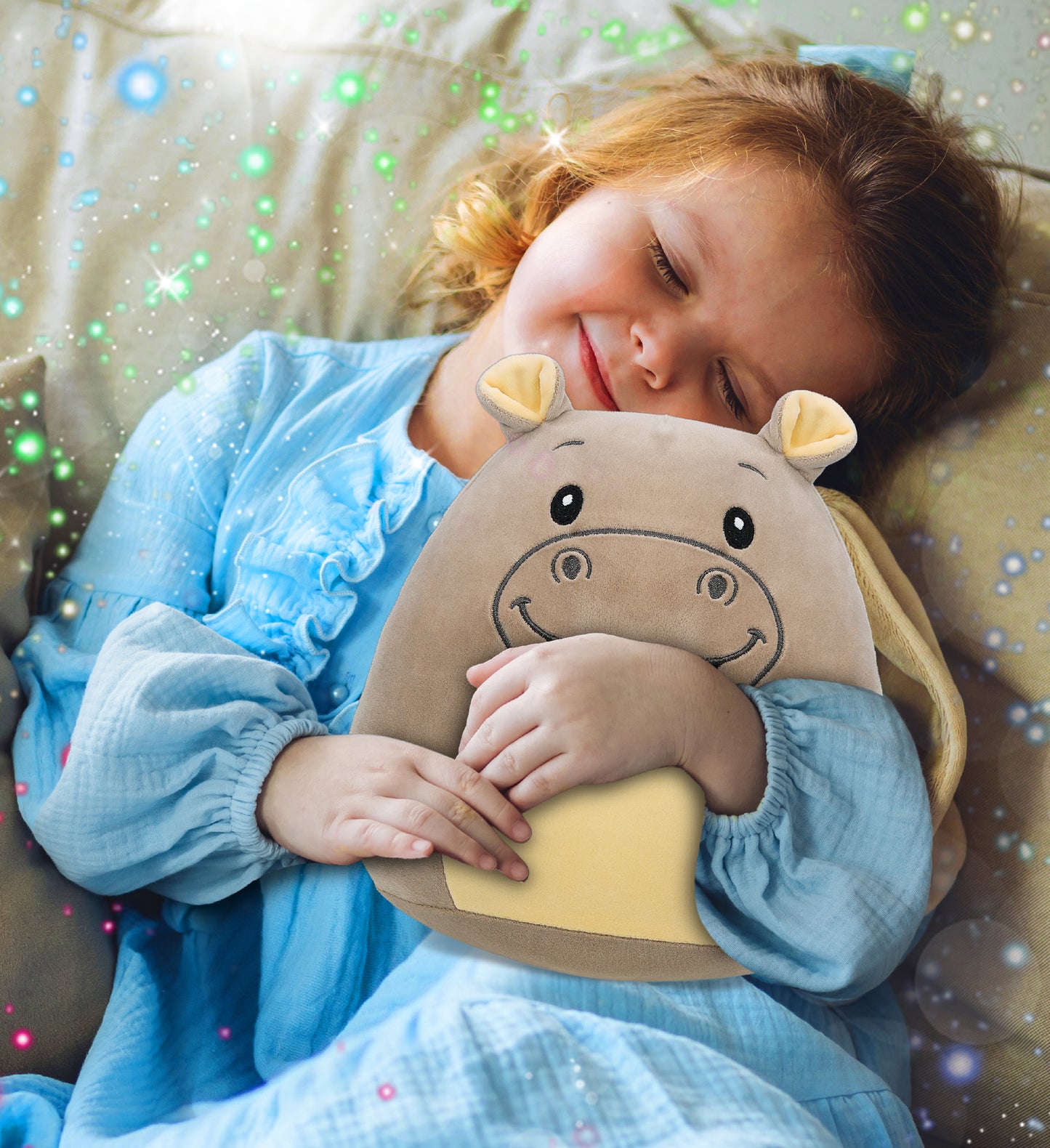 SNUG-MOOSHIES PLUSH - HIPPO 10"