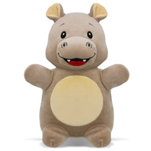 SNUG-MOOSHIES PLUSH - STANDING HIPPO 10"