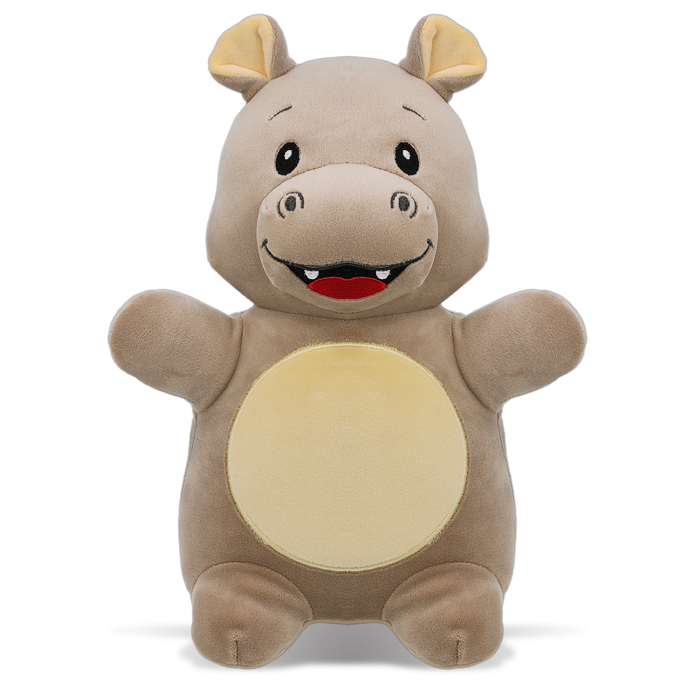 SNUG-MOOSHIES PLUSH - STANDING HIPPO 10"