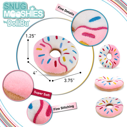 SNUG-MOOSHIES PLUSH - DONUT 4"