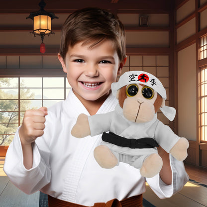 PLUSH DRESS-UP - KARATE UNIFORM - FITS 5 - 7 INCH PLUSH