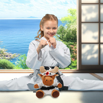 PLUSH DRESS-UP - KARATE UNIFORM - FITS 5 - 7 INCH PLUSH