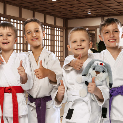 PLUSH DRESS-UP - KARATE UNIFORM - FITS 5 - 7 INCH PLUSH