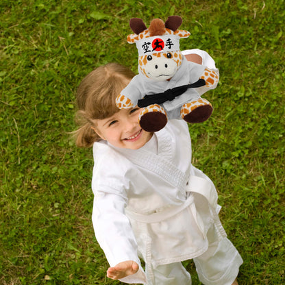 PLUSH DRESS-UP - KARATE UNIFORM - FITS 5 - 7 INCH PLUSH