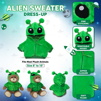 PLUSH DRESS-UP - ALIEN SWEATER - FITS 8 - 10 INCH PLUSH