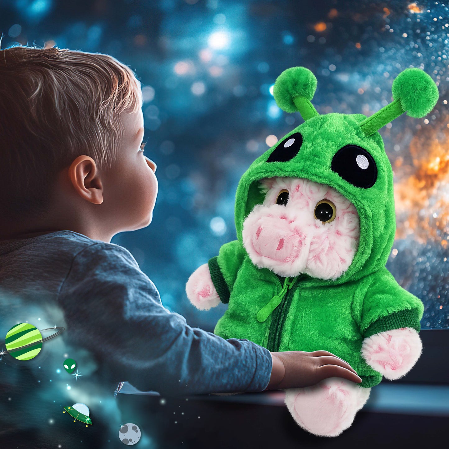 PLUSH DRESS-UP - ALIEN SWEATER - FITS 8 - 10 INCH PLUSH