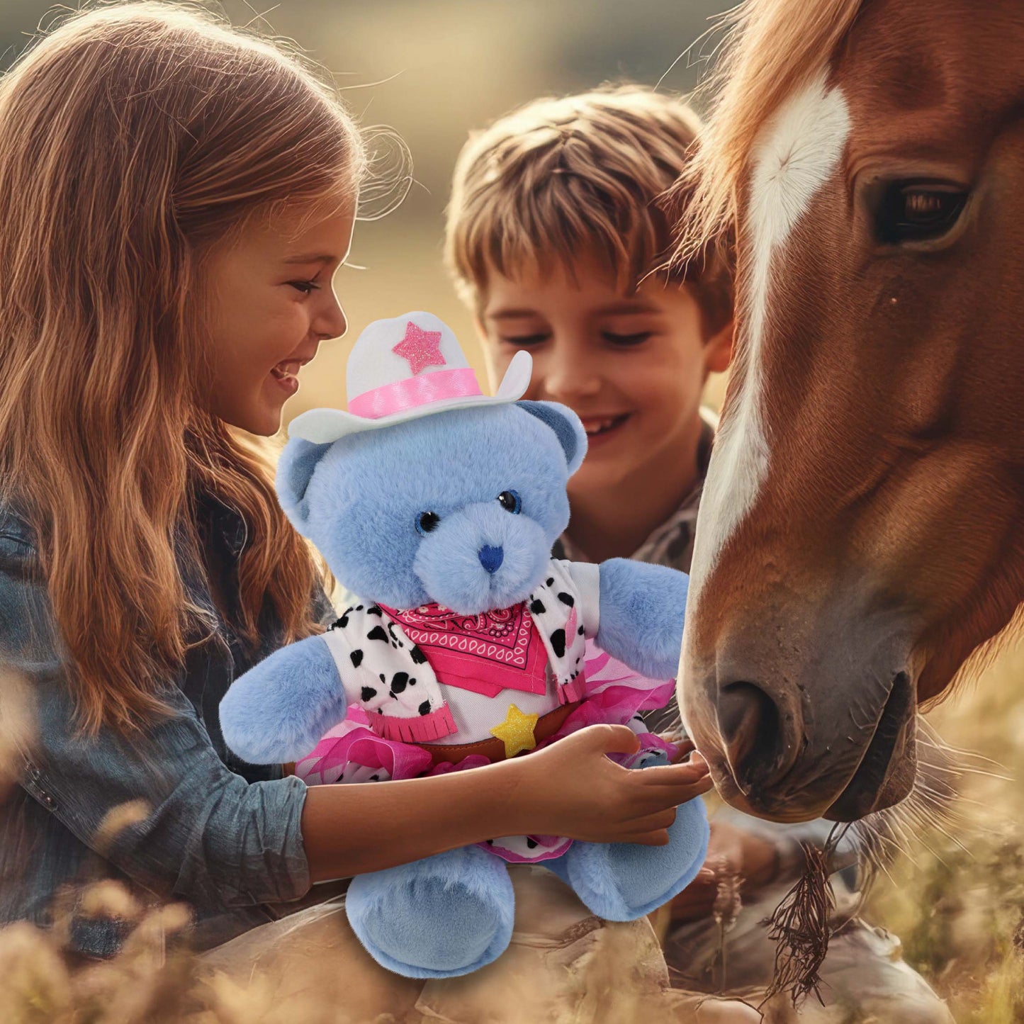 PLUSH DRESS-UP - COWGIRL OUTFIT - FITS 8 - 10 INCH PLUSH