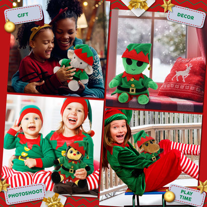PLUSH DRESS-UP - ELF OUTFIT - FITS 5 - 7 INCH PLUSH