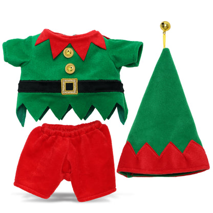 PLUSH DRESS-UP - ELF OUTFIT - FITS 8 - 10 INCH PLUSH