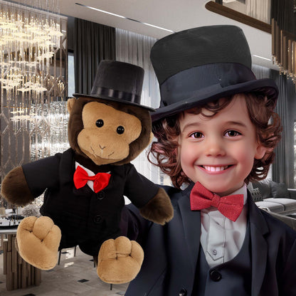 PLUSH DRESS-UP - TUXEDO OUTFIT - FITS 8 - 10 INCH PLUSH