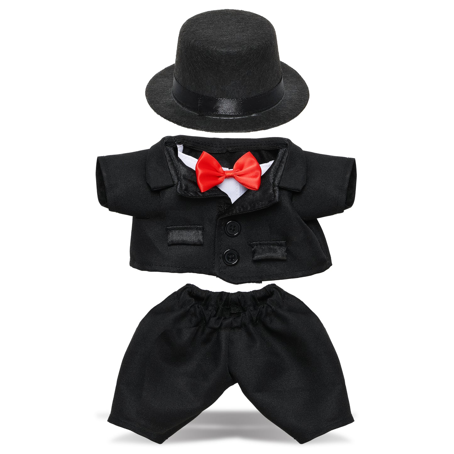 PLUSH DRESS-UP - TUXEDO OUTFIT - FITS 8 - 10 INCH PLUSH