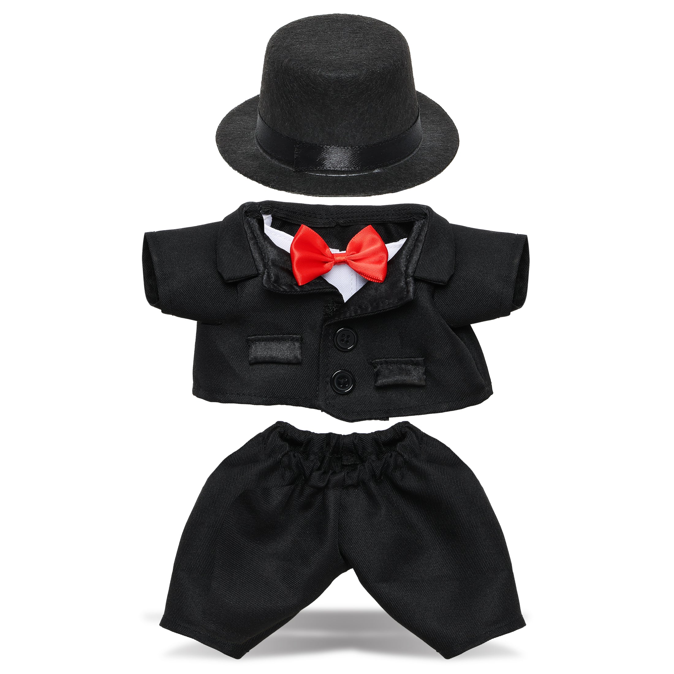 PLUSH DRESS-UP - TUXEDO OUTFIT - FITS 8 - 10 INCH PLUSH