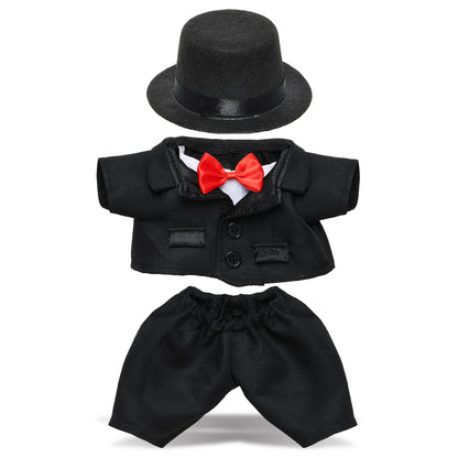 PLUSH DRESS-UP - TUXEDO OUTFIT - FITS 8 - 10 INCH PLUSH