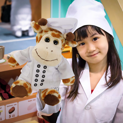 PLUSH DRESS-UP - CHEF OUTFIT - FITS 8 - 10 INCH PLUSH