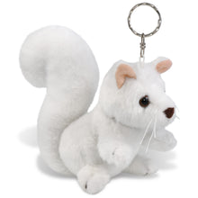 PLUSH KEYCHAIN - WHITE SQUIRREL
