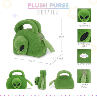 SUPER-SOFT PLUSH HAND BAG - ALIEN