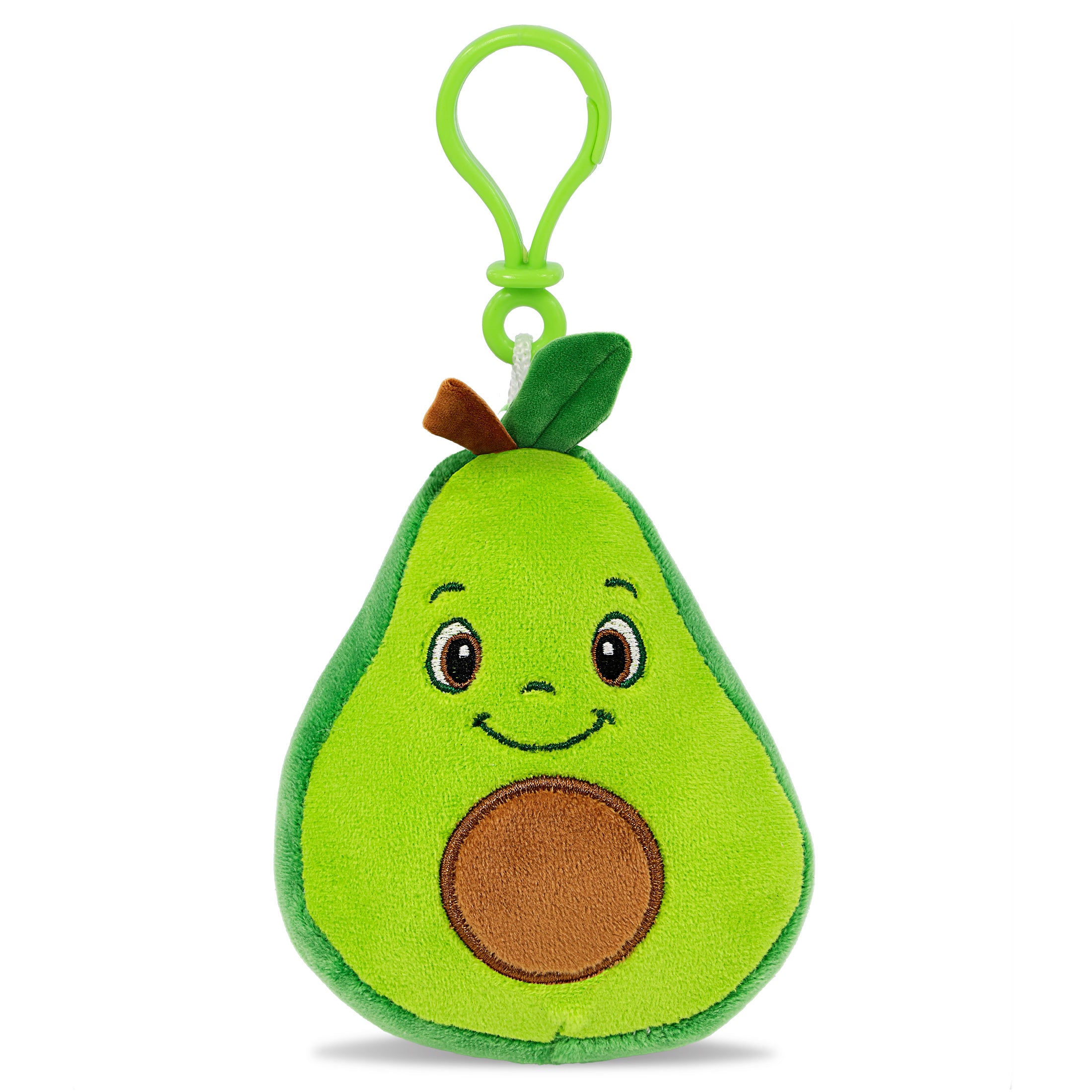 SNUG-MOOSHIES PLUSH CLIPS - AVOCADO