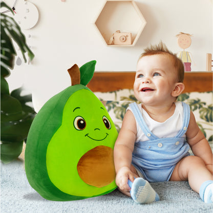 SNUG-MOOSHIES PLUSH - AVOCADO 14"