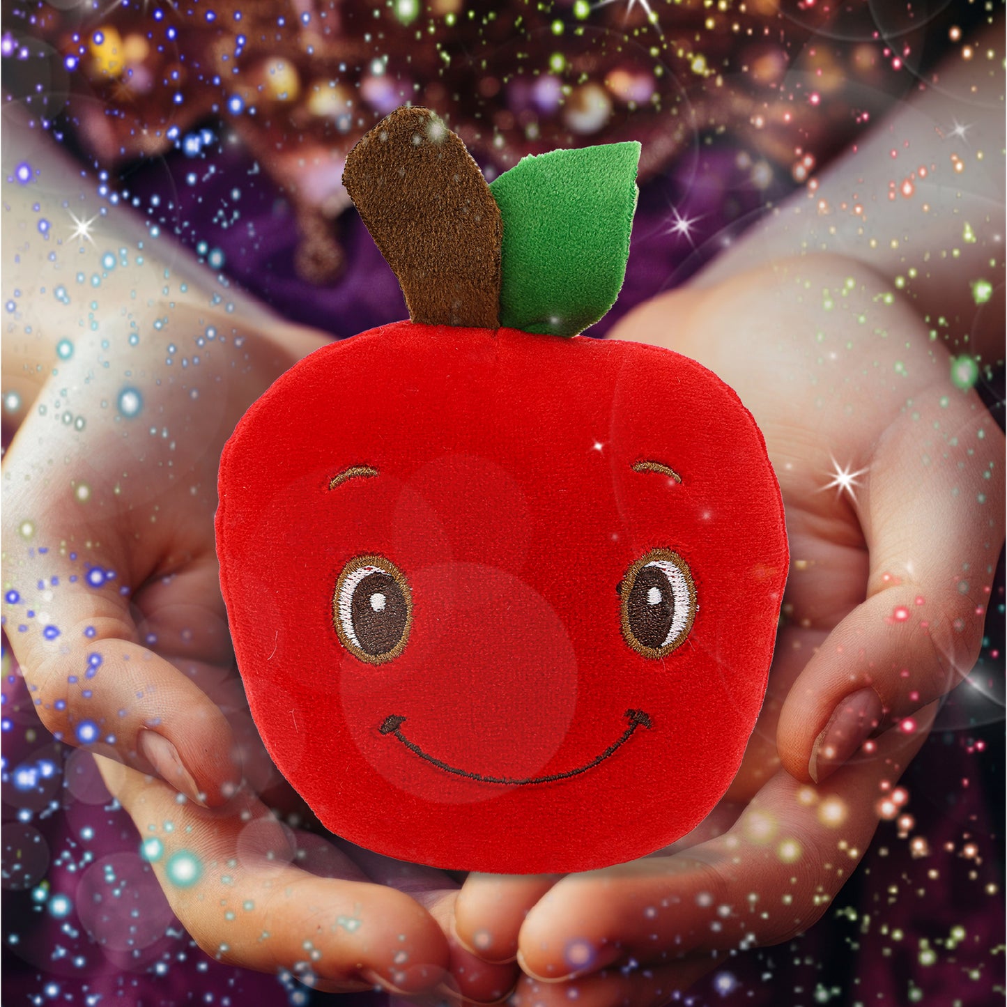 SNUG-MOOSHIES PLUSH - APPLE 4"